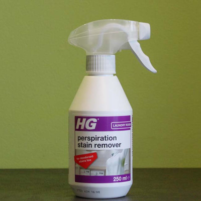 Средство для удаления пятен от пота и дезодоранта HG